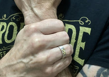 Load image into Gallery viewer, Men's engagement infinity ring