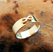 Load image into Gallery viewer, Mens infinity ring