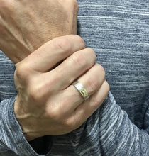 Load image into Gallery viewer, Mens Engagement Ring, Infinity Ring