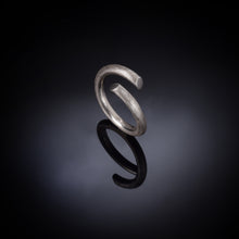 Load image into Gallery viewer, Open Crossover Solid Sterling Silver Ring
