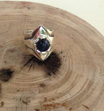 Load image into Gallery viewer, Sterling Silver Man statement ring
