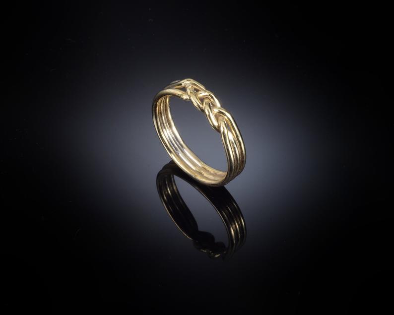 Gold wedding ring for Women's